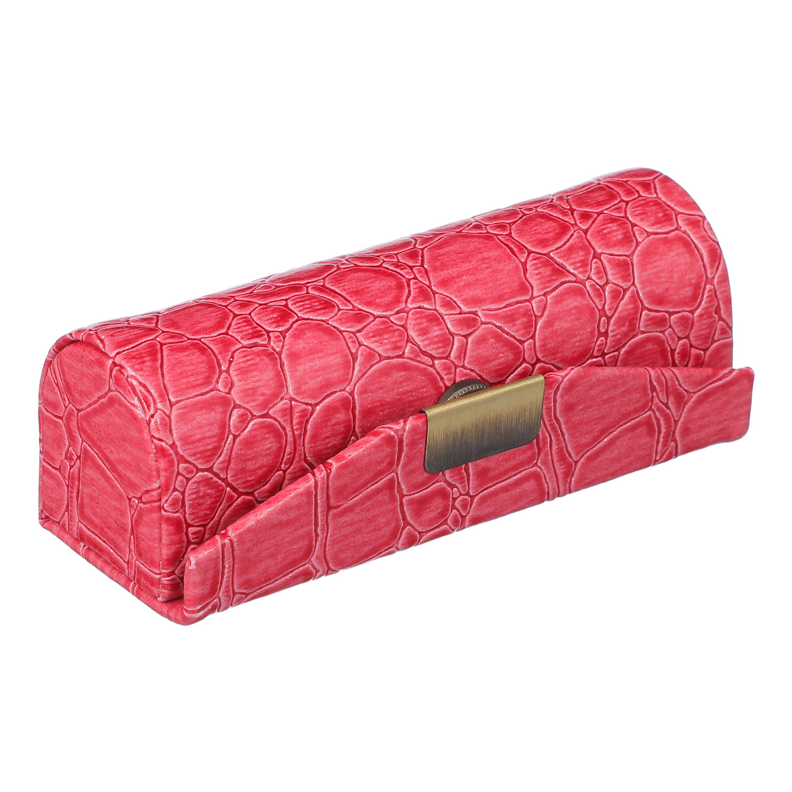 Decorative Mirror - Kotak Lipstik PU, Tempat Lipstik Kompak