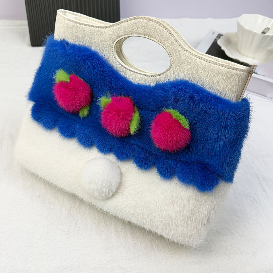 Interior Design High End - Tas Tote Bulu Mink Mewah Tas
