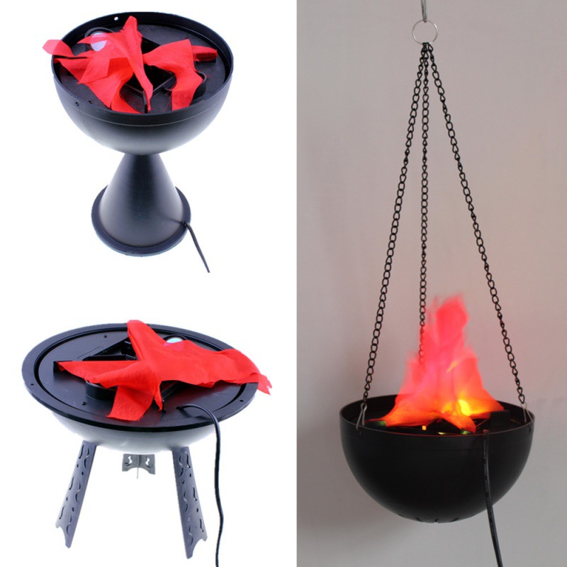 Interior Design Living Room - Lampu Api Palsu 3D Simulasi Dekorasi