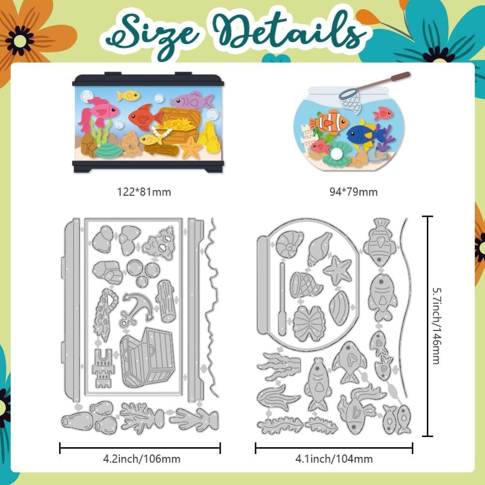 Picture Frame - Cetakan Potongan Baja Karbon untuk Akuarium,