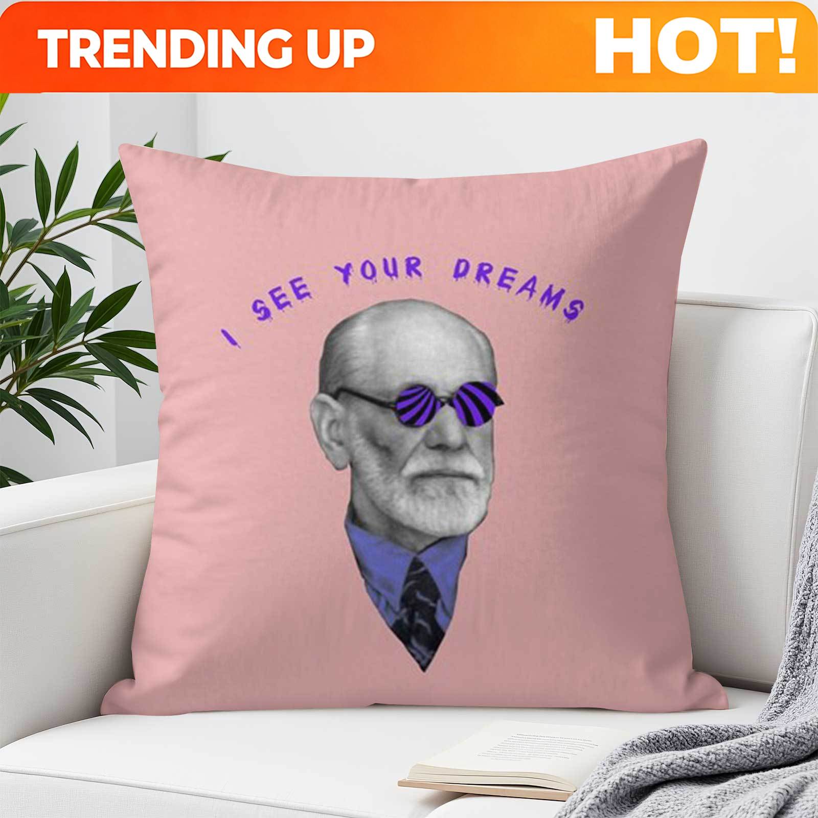 Throw Pillow - Sesuaikan 1 Buah Sarung Bantal Persegi