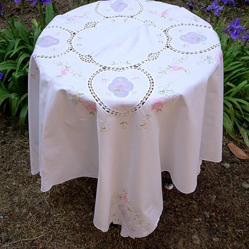 Table Runner - Taplak meja katun murni dengan bordir