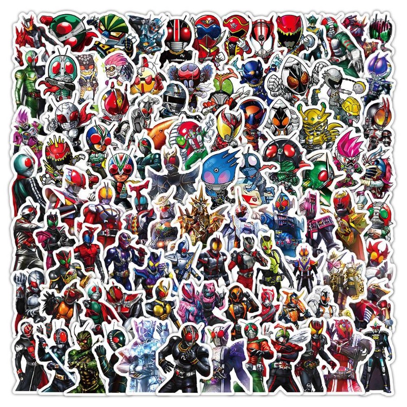 Wall Sticker - 103 Buah Stiker Kartun Lucu Estetika