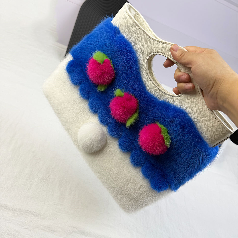 Tas Tote Bulu Mink Mewah Tas T - Interior Design High End ulasan dan harga