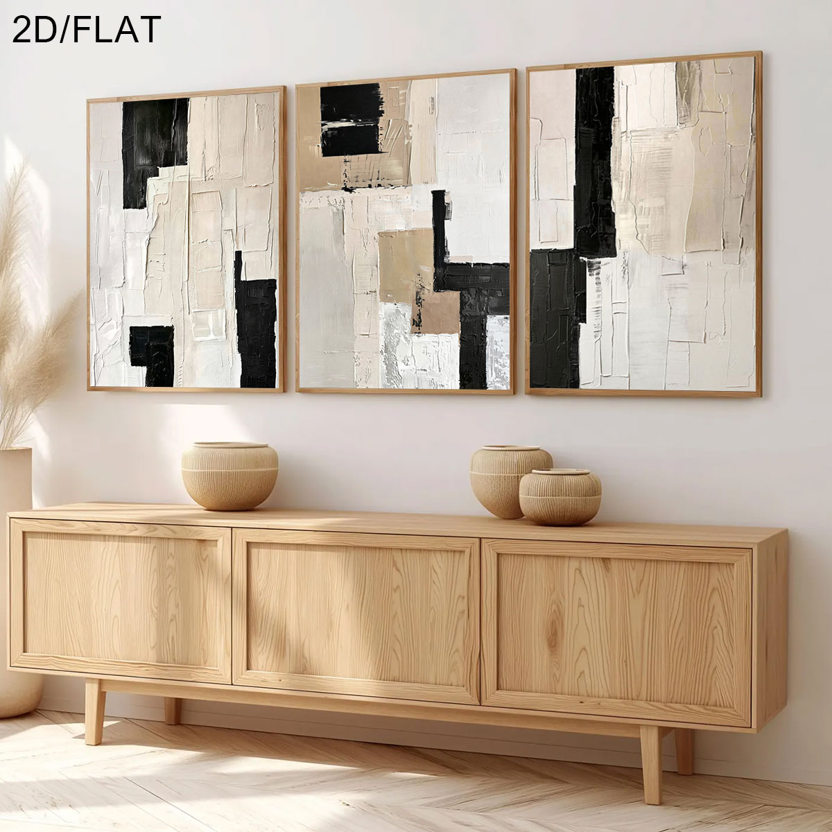 3PCS Tanpa Bingkai, 3pcs/Set P - Abstract Canvas Set ulasan dan harga