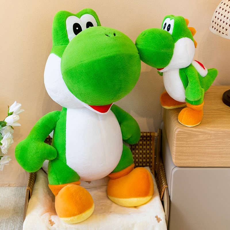 Boneka Dinosaurus Yoshi Hijau  - Throw Pillow ulasan dan harga