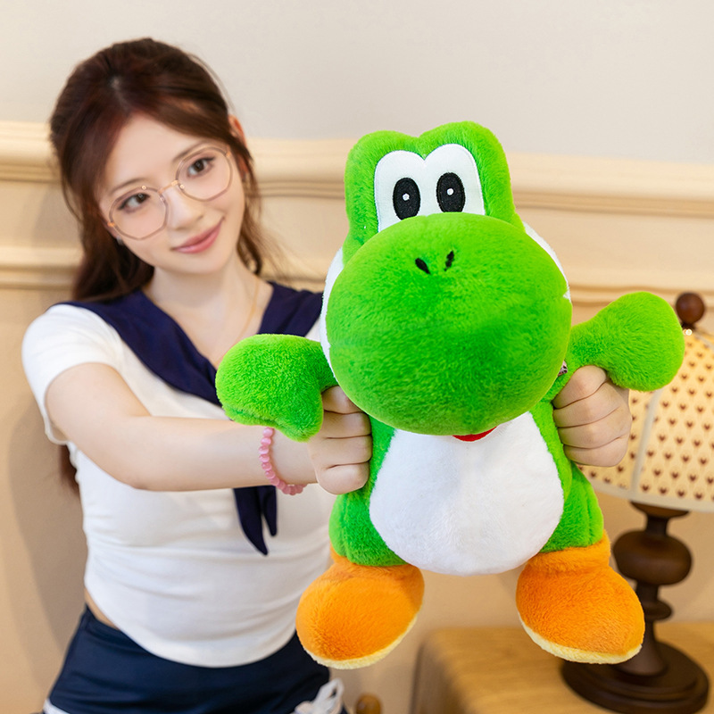 Boneka Dinosaurus Yoshi Hijau  - Throw Pillow ulasan dan harga