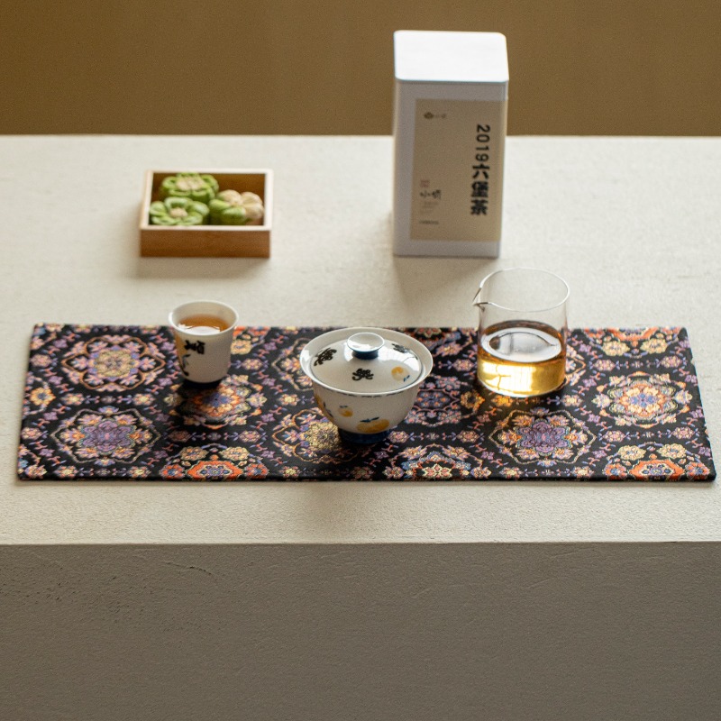 1 Buah Alas Meja Teh Gaya Cina - Table Runner ulasan dan harga