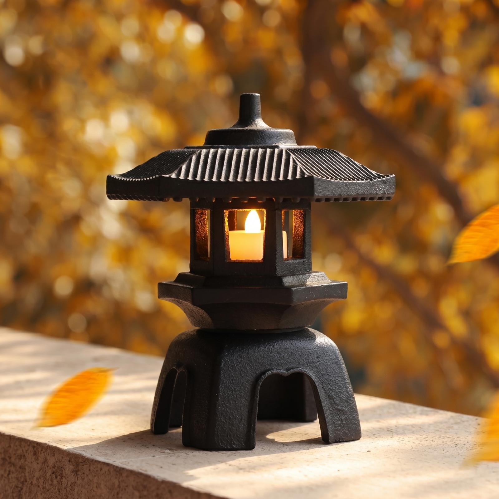 Lentera Besi Cor Klasik Tempat - Candle Holder Decor ulasan dan harga