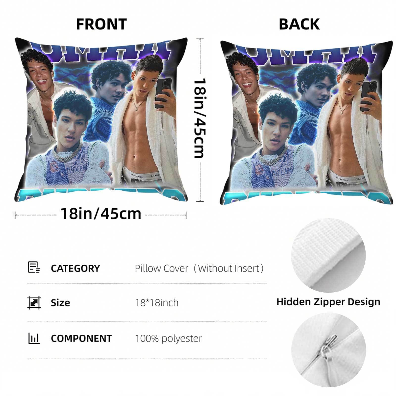 Sarung Bantal Persegi Dekorati - Throw Pillow ulasan dan harga
