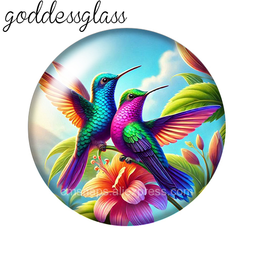 Bunga Burung Kolibri Terbang 1 - Vase Decor ulasan dan harga