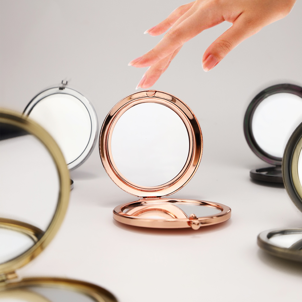 1 Buah Cermin Rias Saku Dompet - Decorative Mirror ulasan dan harga