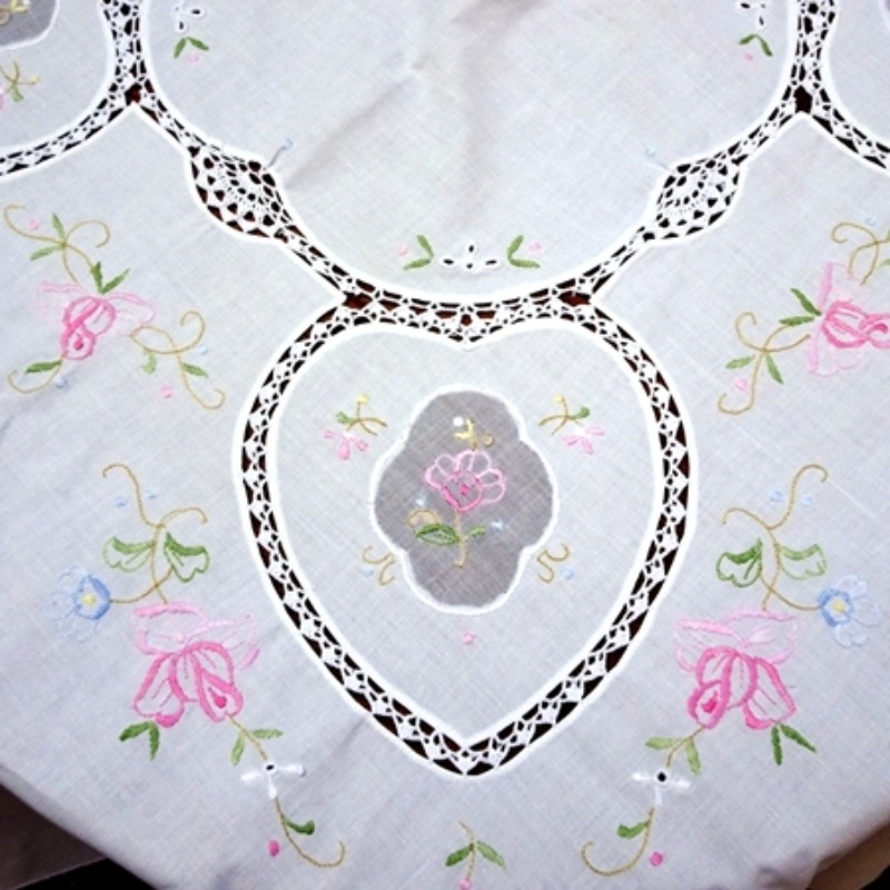 Taplak meja katun murni dengan - Table Runner ulasan dan harga