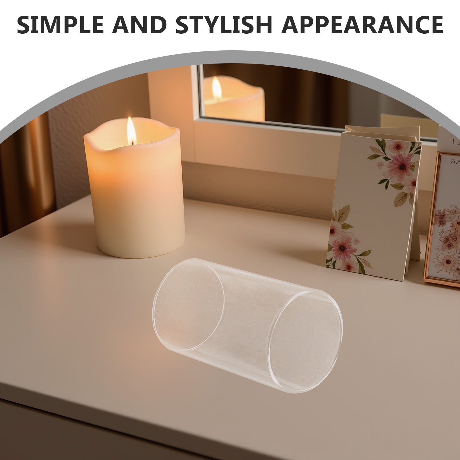Tempat Lilin Berbentuk Tabung  - Candle Holder Decor ulasan dan harga