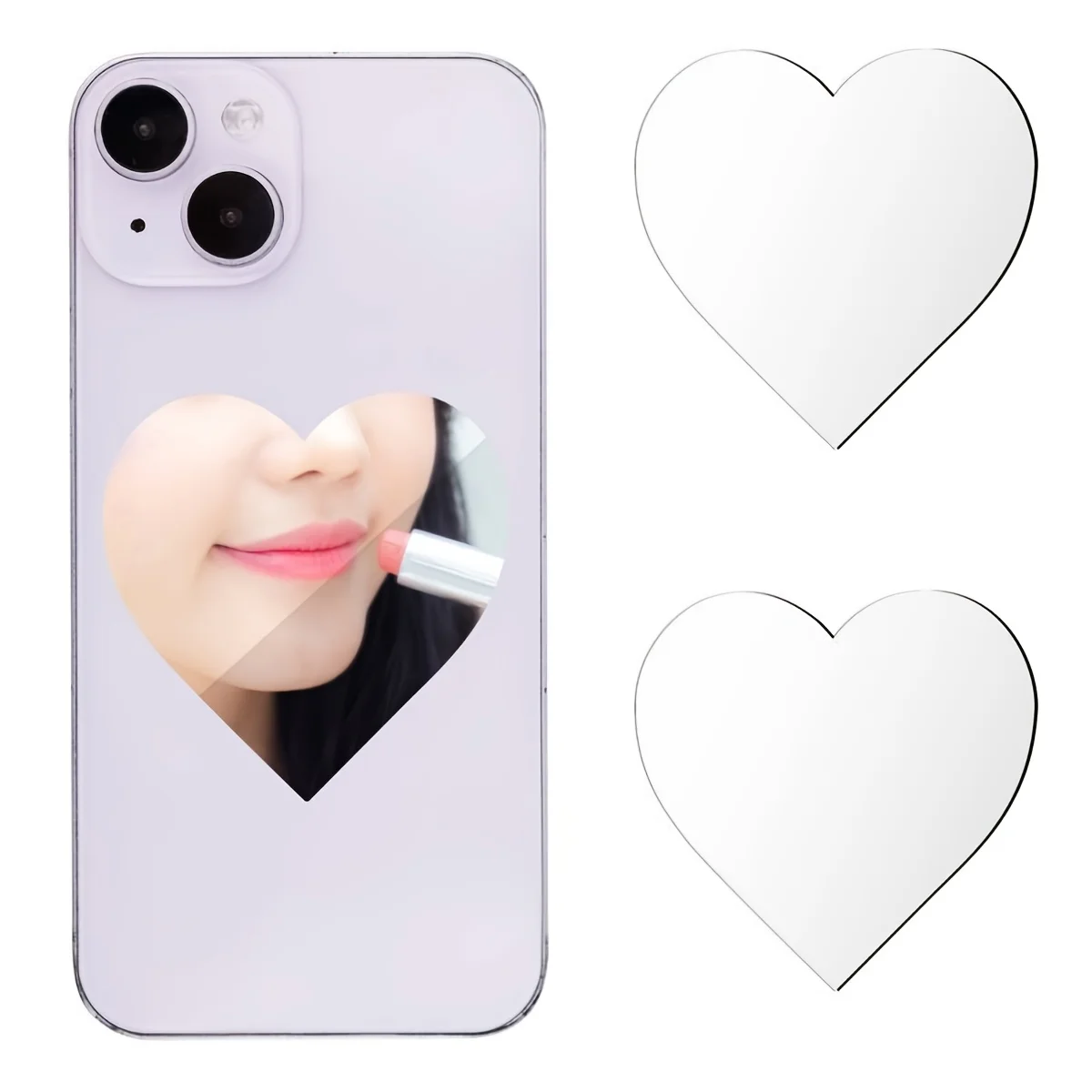 2 buah stiker cermin untuk pon - Decorative Mirror ulasan dan harga