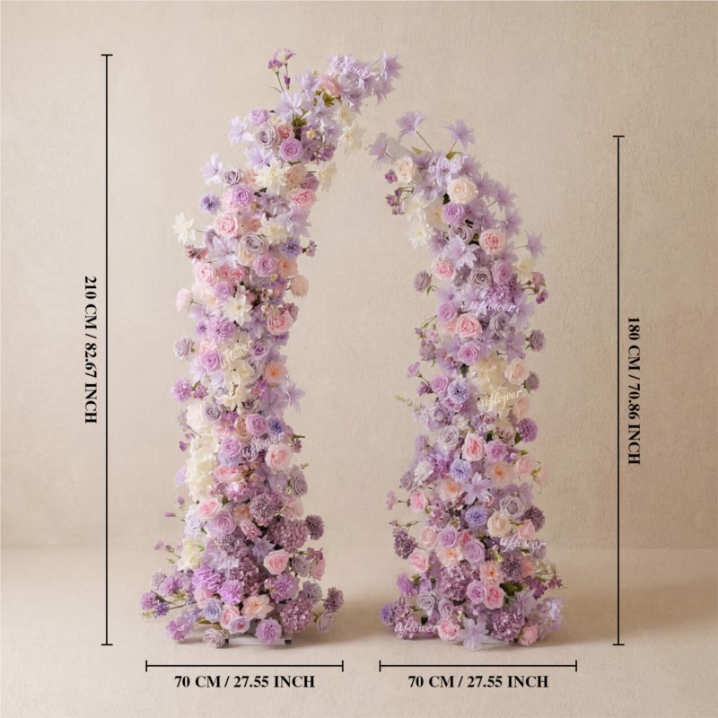 Bunga Lili Ungu Pink 5D Uflowe - Table Runner ulasan dan harga
