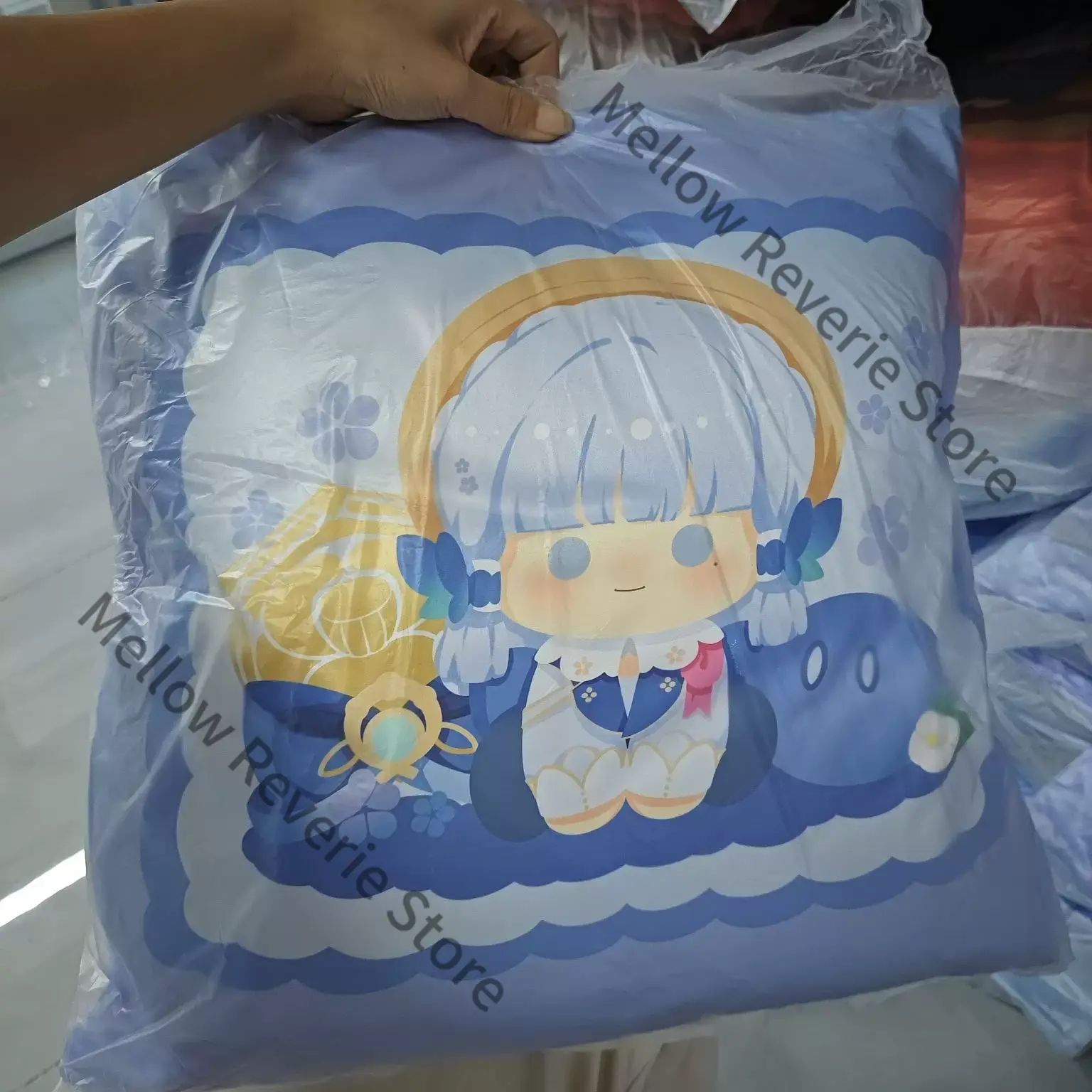 Genshin Impact, kostum Furina, - Throw Pillow ulasan dan harga