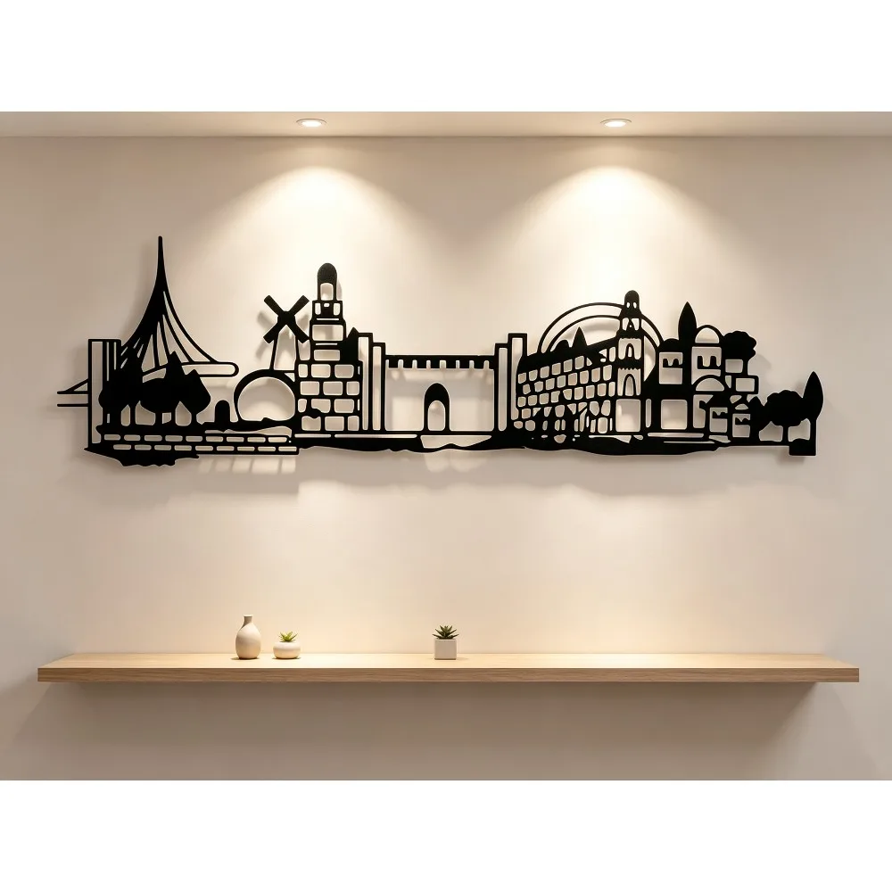 CIFBUY Hiasan Dinding Besi Sil - Wall Art ulasan dan harga