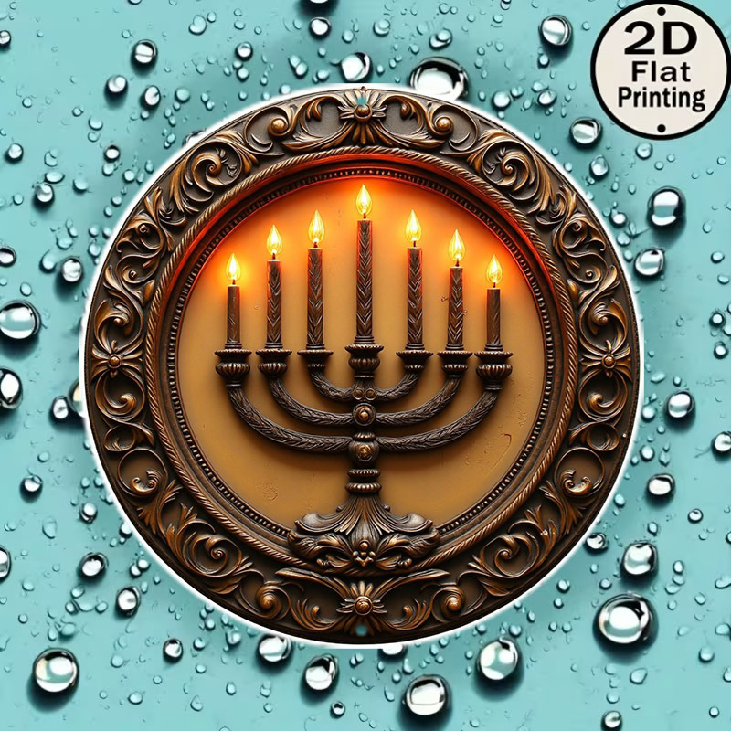 CIFBUY Seni Dinding Menorah Vi - Wall Art ulasan dan harga