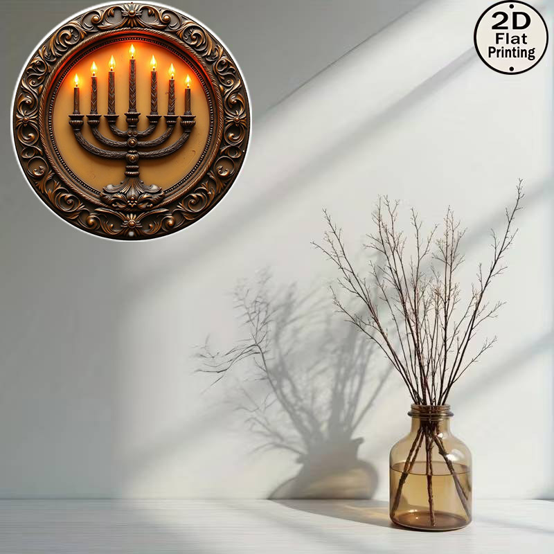 CIFBUY Seni Dinding Menorah Vi - Wall Art ulasan dan harga