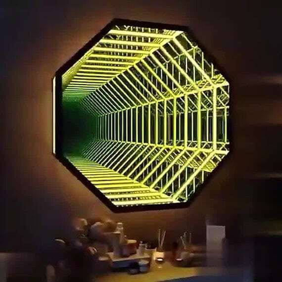 Terowongan Cermin Infinity 3D  - Decorative Mirror ulasan dan harga