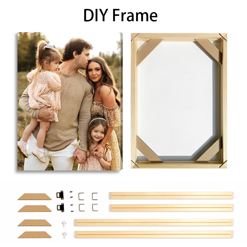 1 Kanvas Foto Kustom, Bingkai  - Picture Frame ulasan dan harga